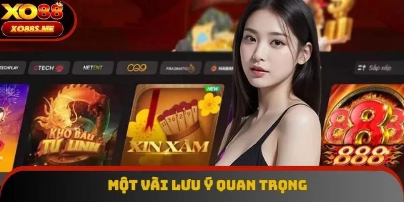 Khách hàng lưu ý một vài vấn đề khi tiến hành tạo tài khoản cá cược