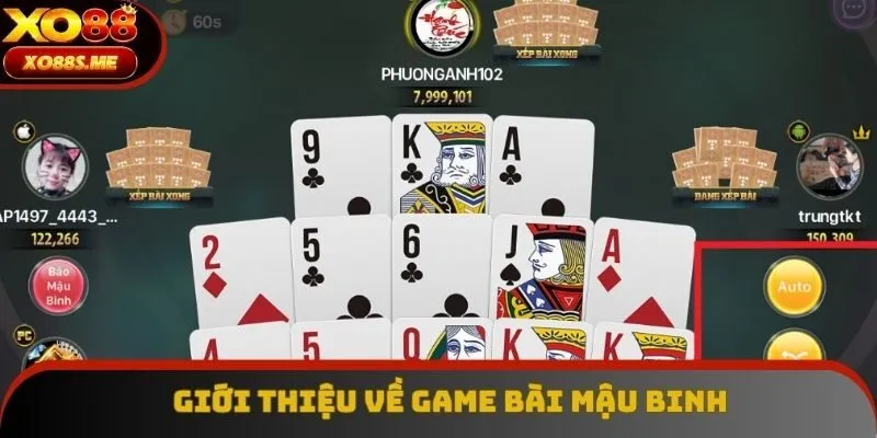 Game bài Mậu Binh mang đến trải nghiệm đặc sắc