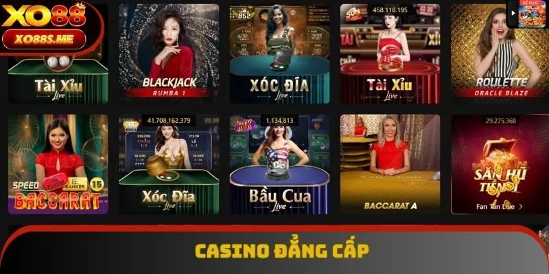 Giải trí casino chuyên nghiệp và chất lượng nhất Giải trí casino chuyên nghiệp và chất lượng nhất